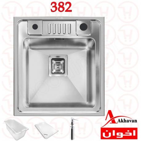 سینک توکار اخوان کد 382